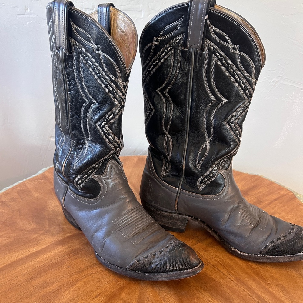 VINTAGE 1960 Western Cowboy Boots